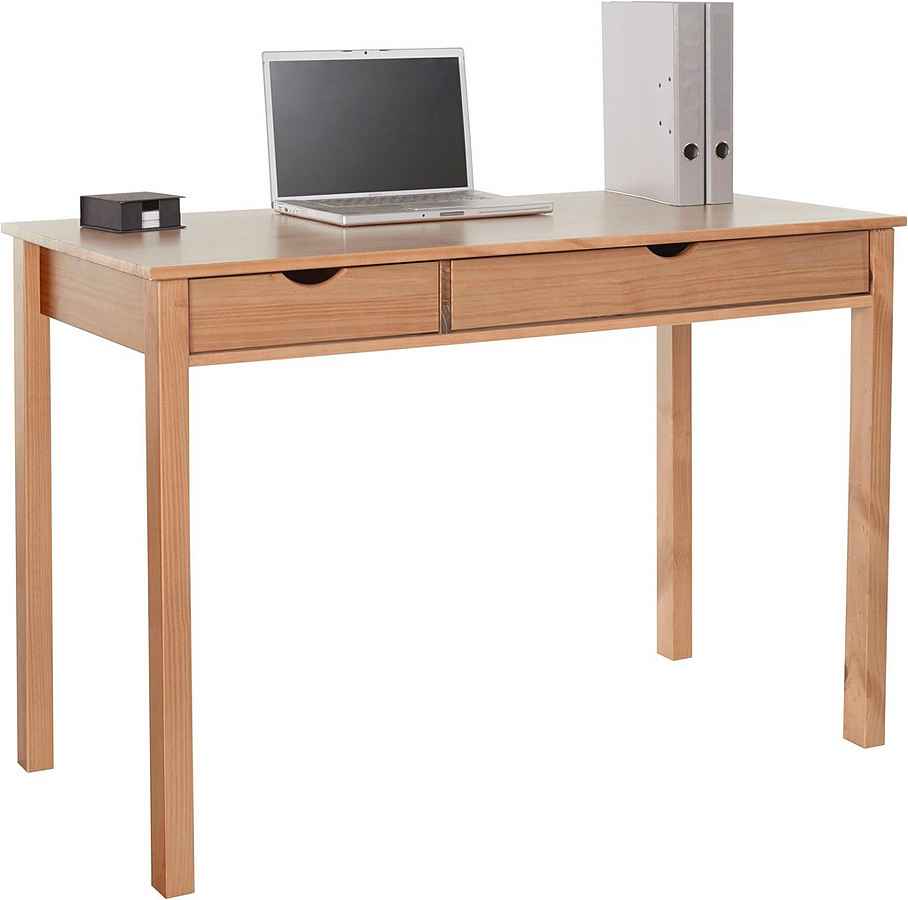 Schreibtisch »Gava«, aus massivem Kiefernholz