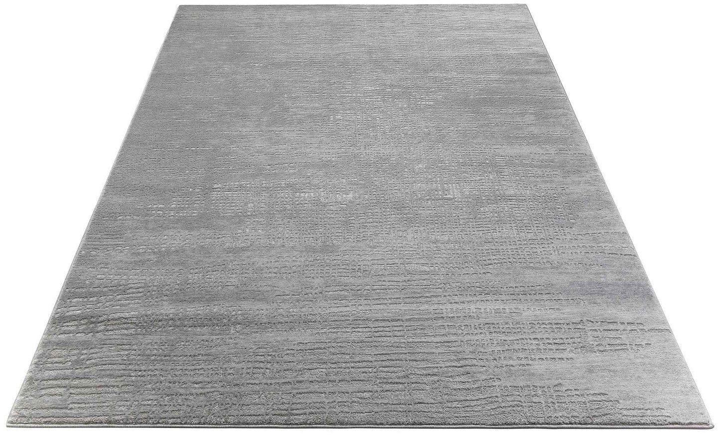 Teppich »Ariano grau 240«, Home affaire, rechteckig, Höhe 12 mm, Vintage, dezenter Glanz, Hoch-Tief-Struktur, Schrumpf Carving-Effekt, flacher Teppich, weich