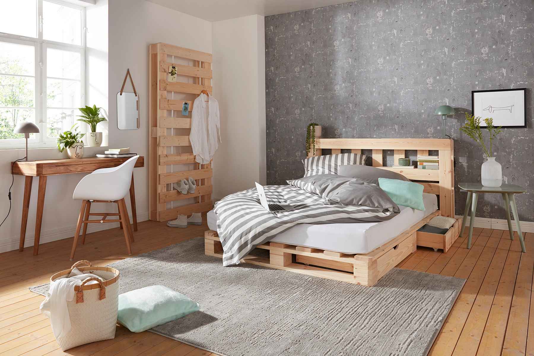 Teppich »Ariano grau 240«, Home rechteckig, Höhe mm, – Vinta 12 Sonderposten-Saar affaire