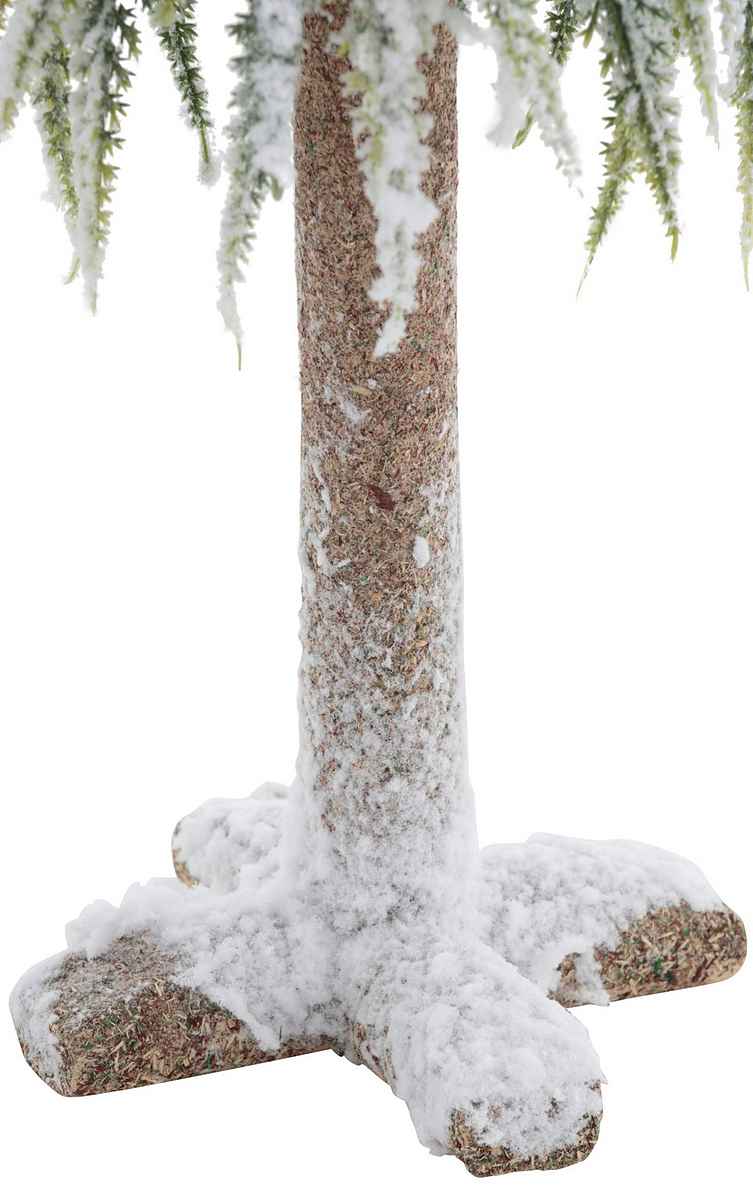 Dekobaum »Weihnachtsdeko« (Set, 2 St), mit dekorativem Schnee, Höhe ca. 53 cm + 70 cm